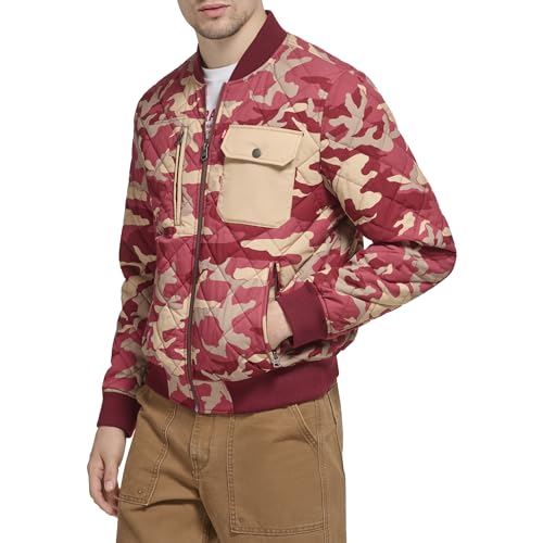 Image of Levi's Men's Levi's Men's Diamond Quilted Bomber Jacket