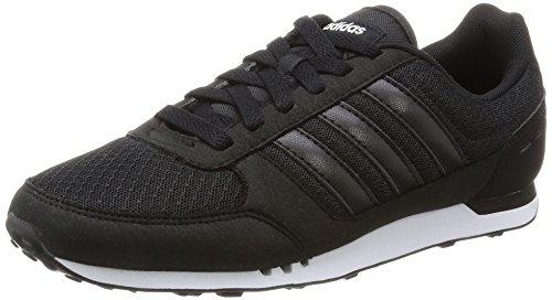 adidas City Racer W, Zapatillas de Deporte Mujer, Negro (Negbas/Negbas/Ftwbla), 37 1/3