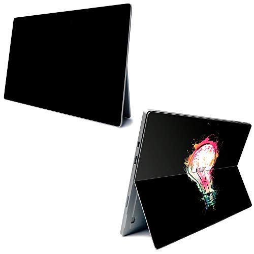 Image of MightySkins Carbon Fiber Skin for Microsoft Surface Pro 7 - idea Splash | Textured Carbon Fiber Finish | Easy to Apply, Remove, and Change Styles | Made in The USA
