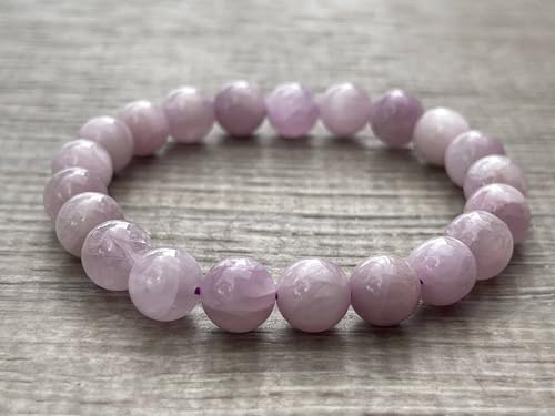 Crystal Bead Bracelet, Genuine Stretch Gemstone Bracelet, Healing Crystal Bracelet, Gift for Men & Women3