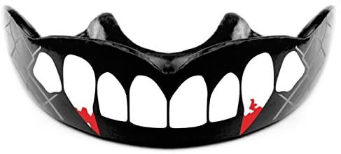Warrior Mouthguards - Vampire Fang Moldable Mouth Guard with Case for Youth and Adults