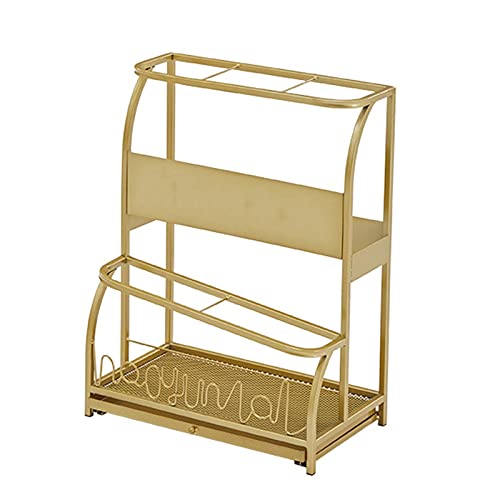 Porte-parapluie design en métal creux chic et grand format pour 30 pièces