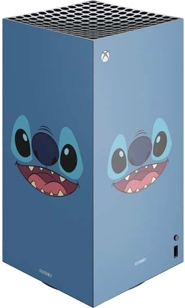 Skinit Decal Gaming Skin Compatible with Xbox Series X Digital Edition Console - Officially Licensed Disney Lilo and Stitch Close Design