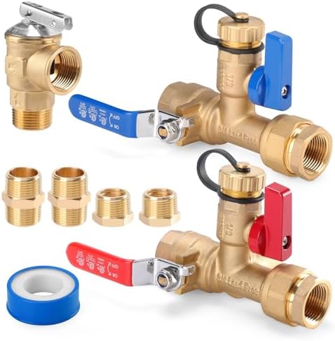 8Pcs 3/4 Inch IPS Isolator Tankless Water Heater Valve Kit Review