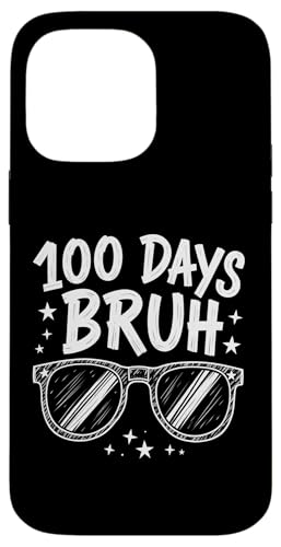100 Days-Bruh �N�[���Ŋy�����w�Z�̃}�C���X�g�[���f�U�C�� �X�}�z�P�[�X iPhone 14 Pro Max �p