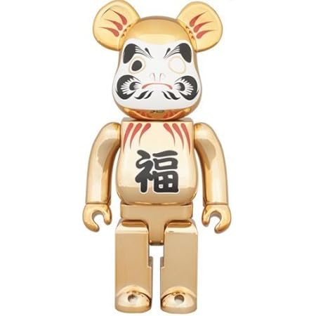 Amazon 東京ソラマチ X ダルマ 金メッキ Be Rbrick ベアブリック 400 フィギュア ドール 通販