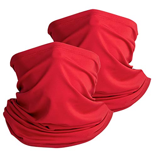 GRESAHOM Verano Mascarilla de Polaina de Cuello, Bandana para Cubrir la Cara, Bufanda de Cuello con Escudo mágico Multiusos para protección Solar contra el Viento y el Polvo para Hombres Mujeres
