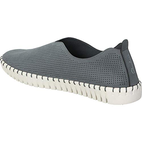 Skechers Skechers Women's SEPULVEDA BLVD-Simple Route Espadrilles, Grey (Charcoal Ccl), 3 (36 EU)