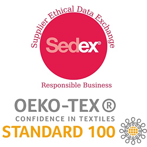 PandaHome Badvorleger Set aus Baumwolle - 2 Stück Badematte - 100% Baumwolle, Duschvorleger Duschmatte, Schnelltrocknend Weich Saugstark 1000 g/m² (Anthrazit)