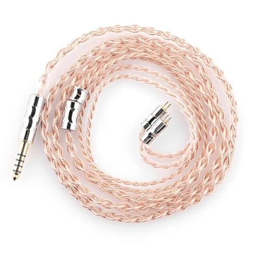 Moondrop LINE T 6N OCC Single Crystal Copper 196-Core Litz Structure Earphone Upgrade Cable 0.78mm...