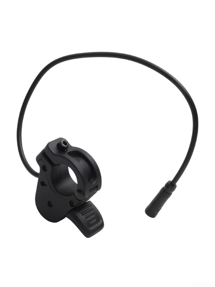Accélérateur de doigt d'accélérateur de pouce pour trottinette électrique avec tête étanche pour 300X M8 en plastique antidérapant Noir (B)