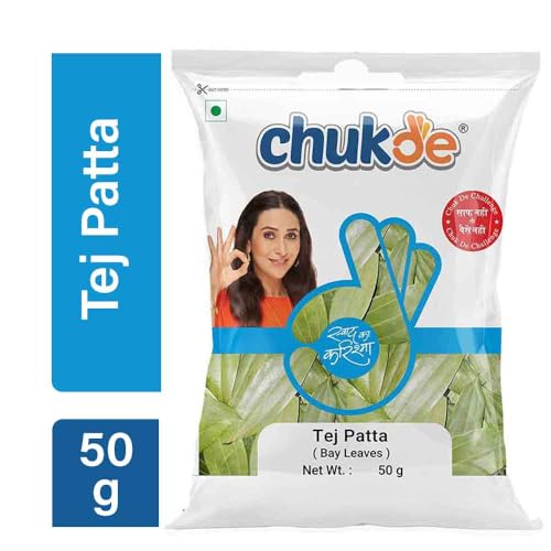 Image of Chukde Tej Patta, Bay leaves Whole Spices, 100g, Pack of 150g x 2