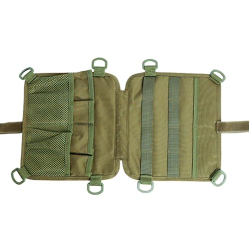 Organizador de cocina para camping, bolsas de camping para organizar | Organizador de maletero grueso con múltiples correas - Bolsa de herramientas de camping con bolsillo de malla, impermeable para
