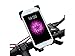Produktbild EasyMount C-Bike Fahrrad Motorrad Handyhalterung, Smartphone GPS Fahrradhalter für Handys von 3,5 '' bis 6,5" iPhone 5s / 6 / 6Plus / 7 Samsung Galaxy S5 / S4 / S3 Klammer Befestigung 360