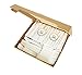 12 inches Premium Kraft Corrugated Pizza Boxes Take Out Containers Pizza Paperboard Box Takeaway Cardboard Takeaway Fast Food Postal Packaging Boxes(Pack of 10)