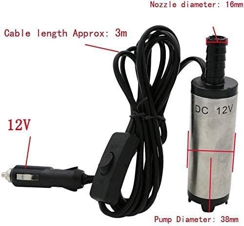Tauchpumpe 12V Chukchi für Wasser, Öl und Diesel