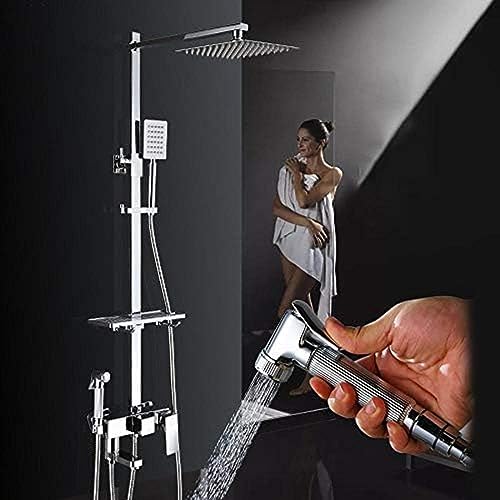 Robinet dans le mur de douche chrome avec bec pivot baignoire rotatif