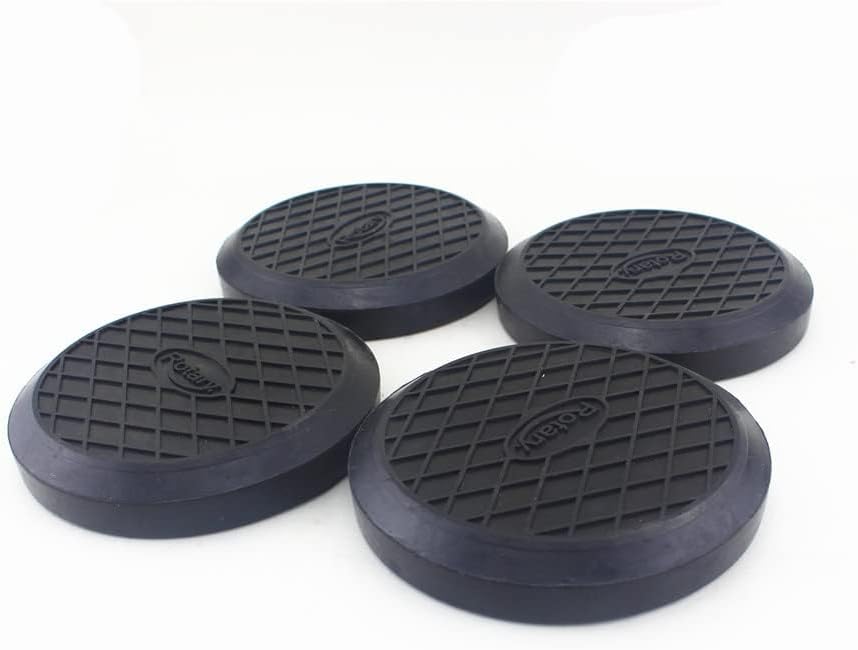 Universal 4PCS 125mm Round Rubber Arm Pads Lift Pad Rubber Arm Pad Fit for Auto Lift Car Auto Truck Hoist