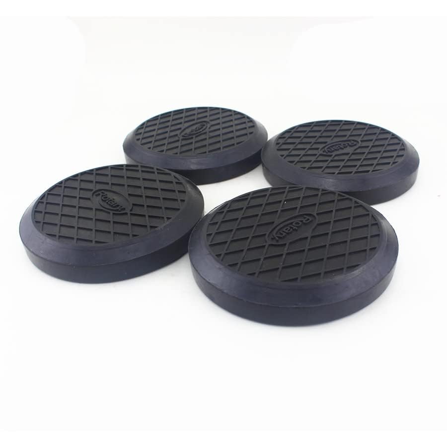 Zyutaosan Universal 4PCS 125mm Round Rubber Arm Pads Lift Pad Rubber Arm Pad Fit for Auto Lift Car Auto Truck Hoist