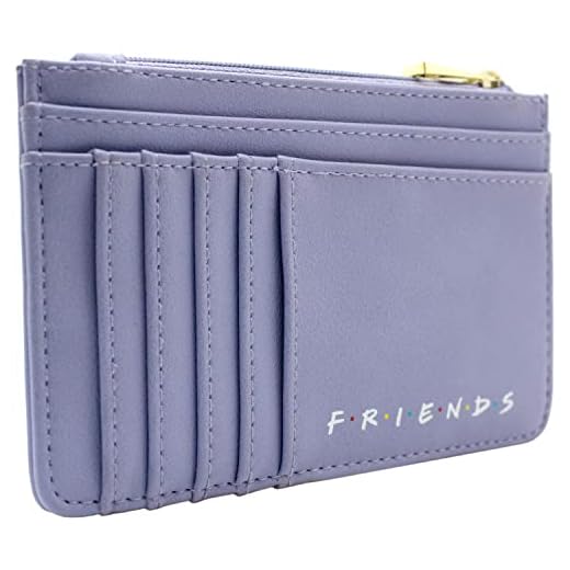 Friends Monica's Puerta del apartamento Mirilla Morado Cartera de Mujer