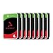 Produktbild Seagate 8er-Pack IronWolf 4TB interne Festplatte, NAS HDD, 3.5 Zoll, 5400 U/Min, CMR, 256 MB Cache, SATA 6GB/s, Silber, inkl. 3 Jahre Rescue Service, FFP, Modellnr.: ST4000VN006