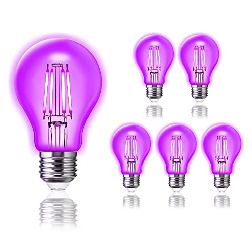 Gorssen Bombilla LED A60, E27 casquillo Luz, 112 Lúmen, 4W para Reemplazar 40W Incandescente,Decorativas Bombilla de Filamento Bombillas for Casa,Restaurante, Bar, No regulable, Pack de 6 Cover