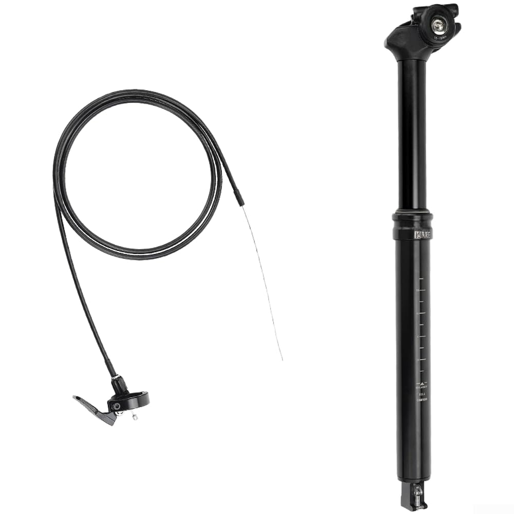 Besttoolifes Aluminium Remote Dropper Seatpost With Internal Cable Routing