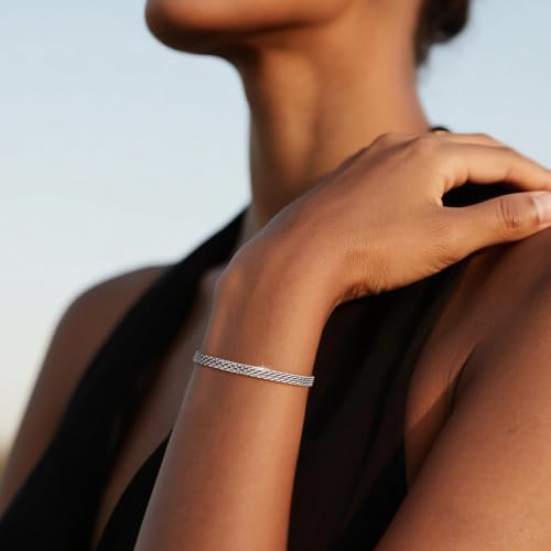 Goldegg Silver Bracelets for Women, 925 Sterling Silver Bracelets for Women - image 3