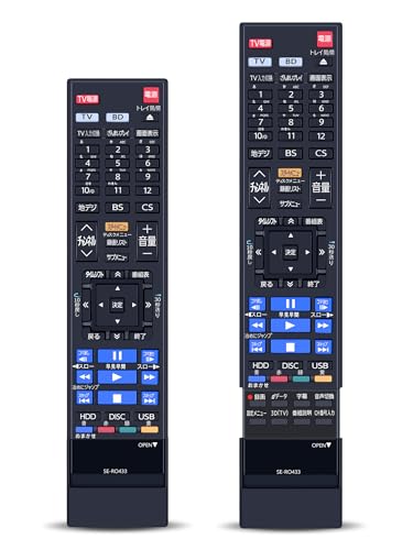 Amazon.co.jp: ブルーレイリモコン SE-R0433 for 東芝 レグザリモコン