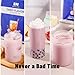 Taro Milk Tea by RM refresher, Instant Milk Tea Powder Mix, Delicious Blended Tea for Personal and Commercial Use, Classic Package Design (3 Packs of 1 LB)