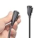 HYS Akustik-Röhrenradio-Ohrhörer Kompatibel mit Motorola CLP1040 CLP1060 CLP446 ect Digitalfunkgerät, Headset mit Mikrofon und PTT