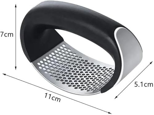 Espremedor Triturador Amassador De Alho Inox