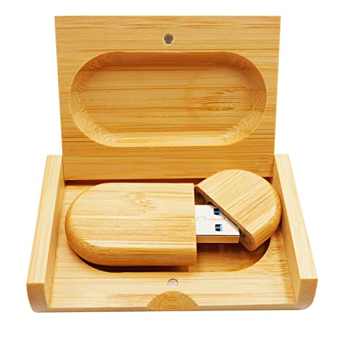Clé USB 3.0 en bambou : l'idée cadeau d'affaires et d'anniversaire utile de 32 Go