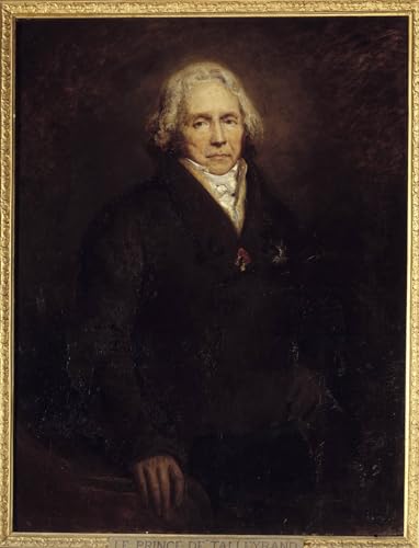 Tableau Charles de Talleyrand Toile Déco pour Sublimer l'Ambiance de votre Bureau Classique