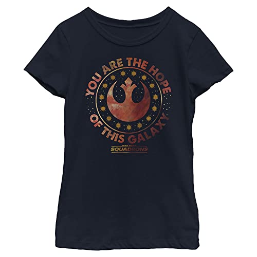 T-shirt Star Wars Squadrons fille vêtement coton doux résistant aux lavages
