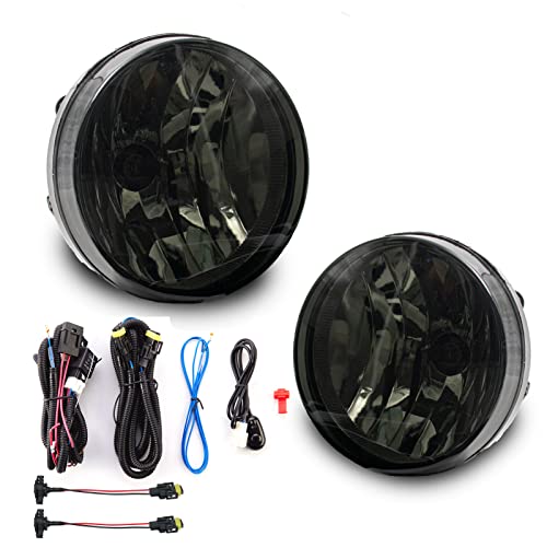 WEZEMLIGHT Fog Lights Compatible with 2007-2013 GMC Sierra 1500 2007-2014 GMC Sierra 2500 3500HD Included Switch And Wiring Kit