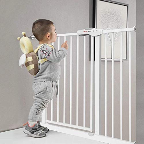 Barrière de sécurité pour bébé blanche avec fixation pression - 7