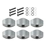 Gitarren-Stimmschlüssel, 6-teilig, quadratischer Ersatzknopf...