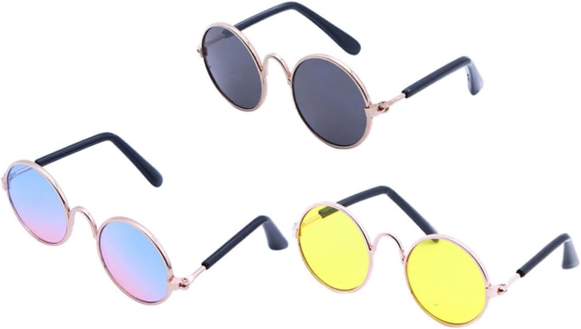 3pcs Unique Pet Glasses for Dogs...