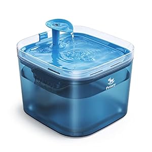 Petory-Cat-Water-Fountain-Automatic-Pet-Water-Fountain-Cat-Water-Dispenser-with-2-Replacement-Filters-74oz22L-BPA-Free-Water-Fountain-for-Cats-Inside-with-2-Flow-Modes Water Fountain for Dogs with 2 Flow Modes