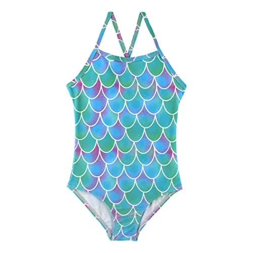 Image of Girls One Pieces Swimsuit Cute Swimwear Bathing Suits 2-12 Years