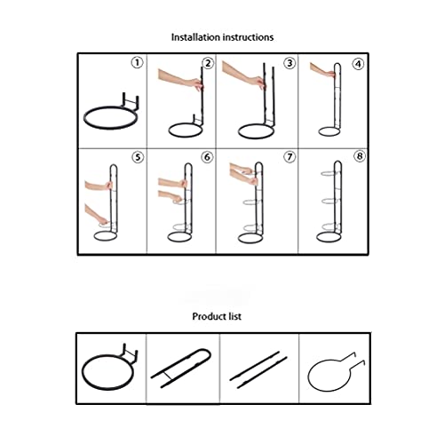 Scaffale per palloni a 3 livelli, in metallo per