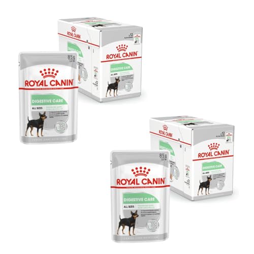 Royal Canin Digestive Care | Confezione Doppia | 2 x 12 x 85 g | Cibo umido per cani adulti | A partire da 10 mesi di età | Adatto a cani con digestione sensibile