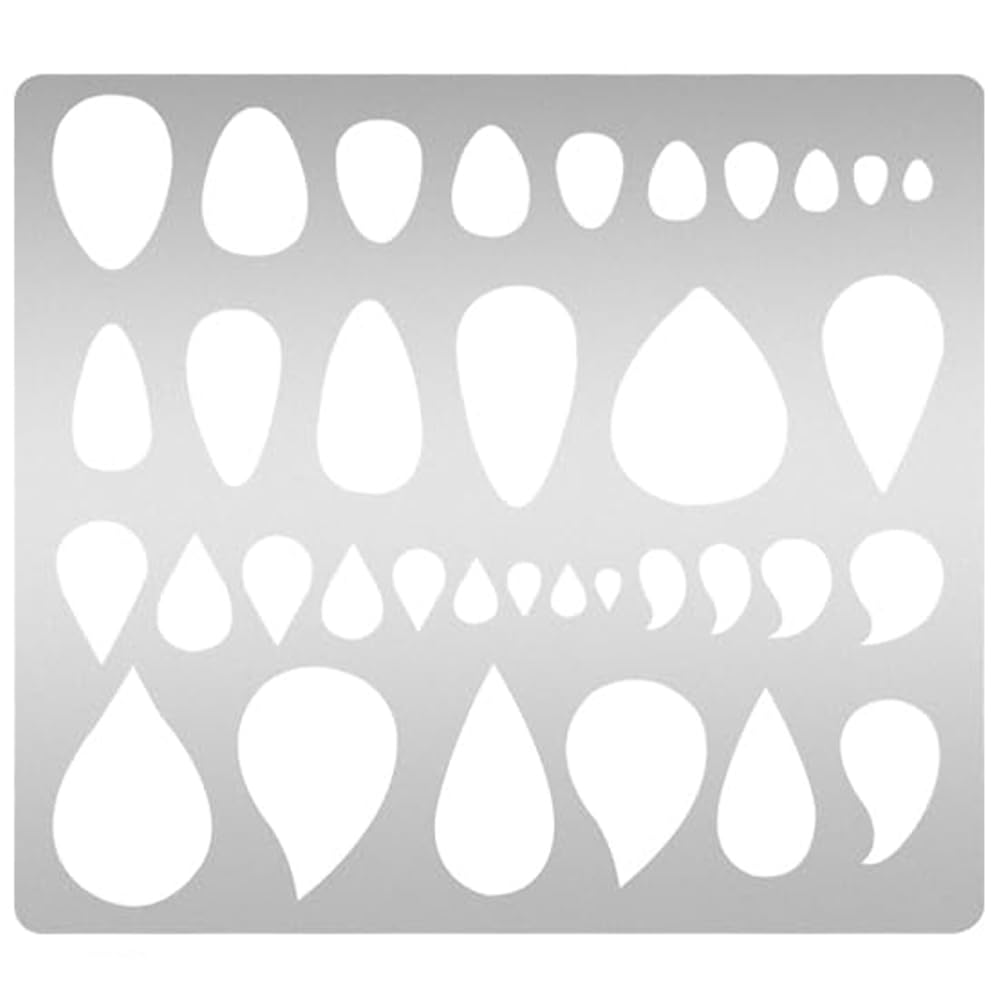 Metall-Schablone Herz – Aus Edelstahl, 20x18.5 Cm, Für Basteln, Scrapbooking, Gravur