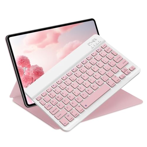 NOOX Bluetooth Keyboard for iPad A16 11th 10th Generation, iPad Pro 13/12/11/10/9/8/7 inch, iPad Air 13/11th Gen, iPad mini Tablets, etc. – Slim Wireless Portable Travel Office Computer Accessories