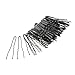 Glamour STYLE Lot De 70 Épingles À Cheveux Chignon Moyen Modèle 5cm Noir