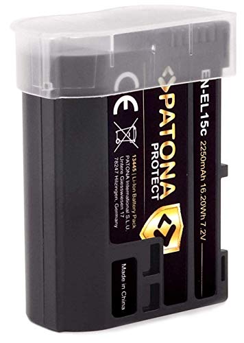 Patona Protect V1 EN-EL15c Batteria (2250 mAh) con...