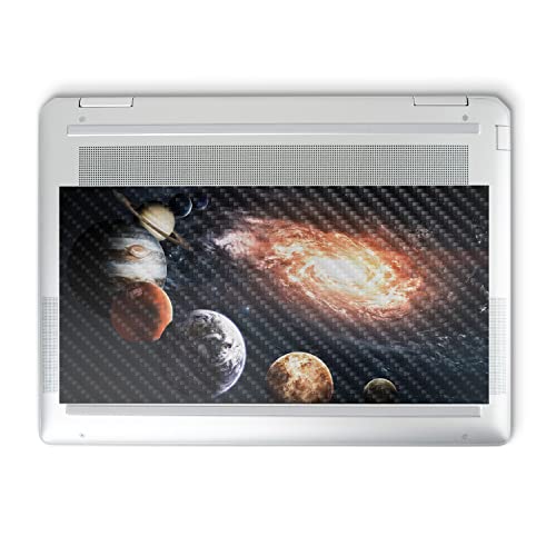 Image of MightySkins Carbon Fiber Skin Compatible with HP Spectre x360 14 inch (2022) Full Wrap Kit - Solar Galaxy | Protective, Durable Textured Carbon Fiber Finish | Easy to Apply | Made in The USA