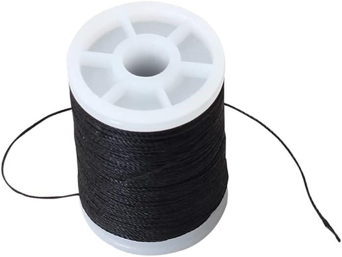 SOPOGER Archery Bow String Serving Thread 131 yard/120 m Durable Nylon Bowstring Serving Thread for Compound Recurve Bow Tying Peep Sight Nock Point (Black) : Sports & Outdoors