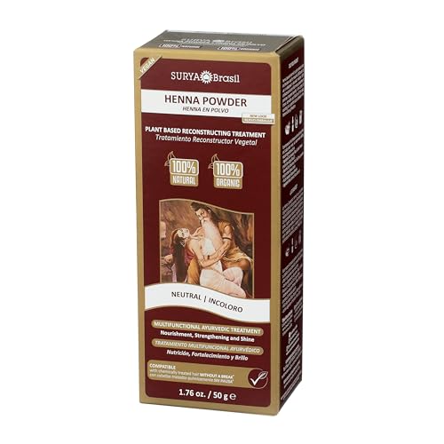 Surya Brasil Henna Powder Neutral 100% Natural 50 g miniatura 5